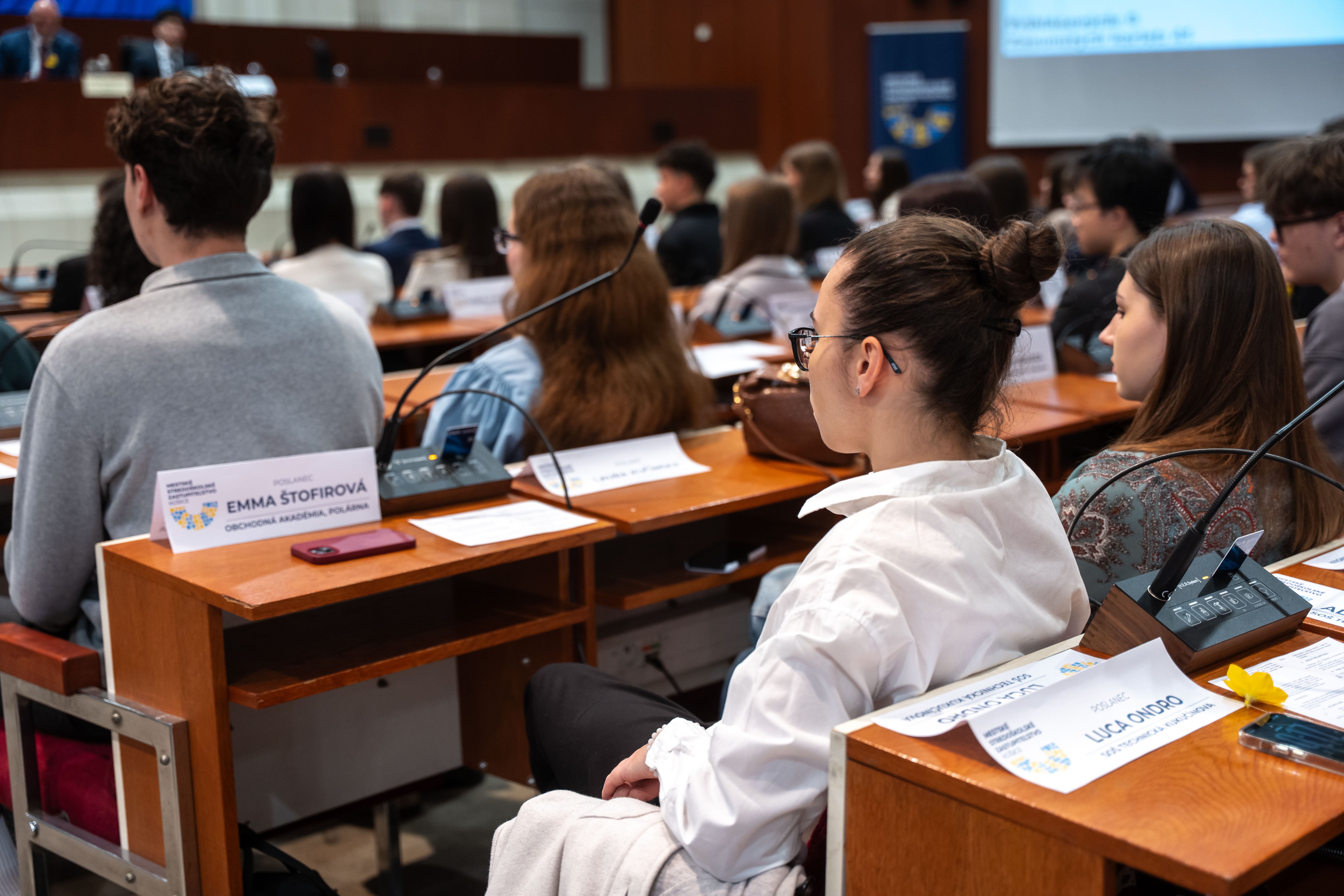 II. zasadnutie Mestskeho stredoskolskeho zastupitelstva Kosice-1-6